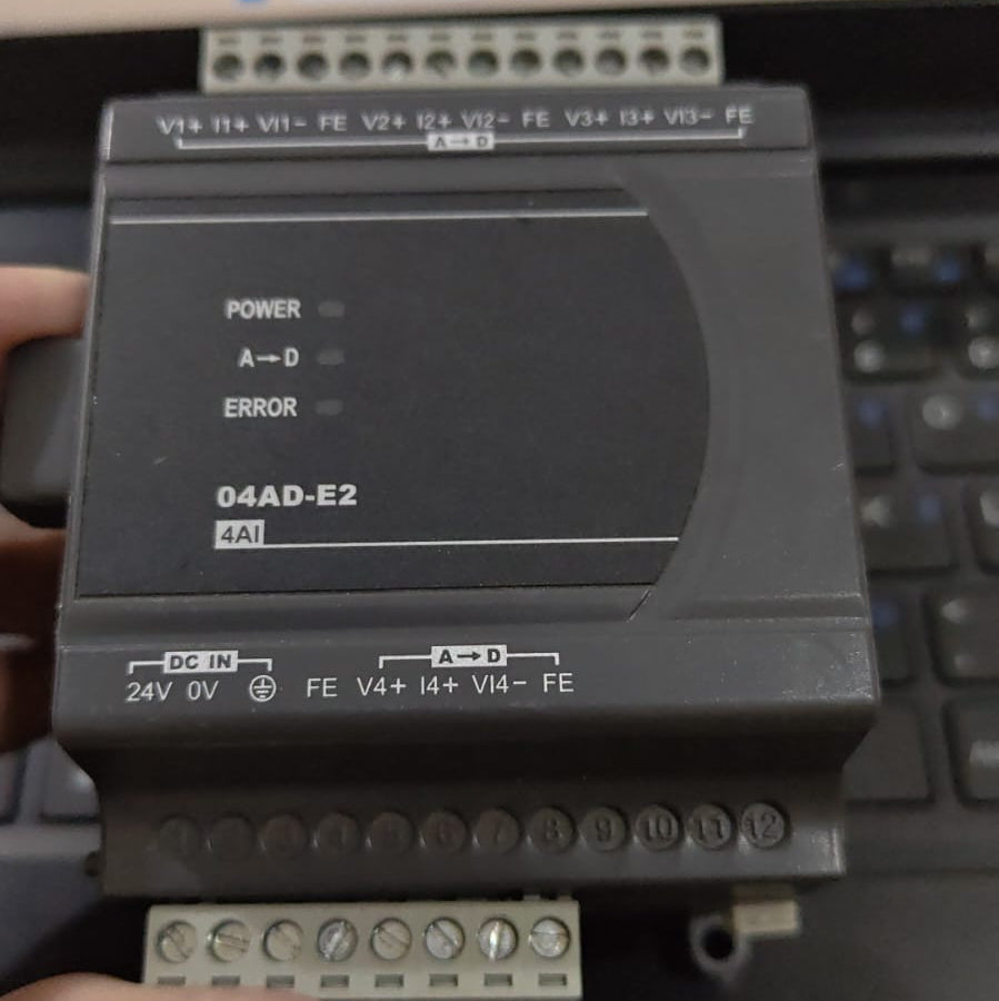 Delta PLC ES2 series analog Module used condition