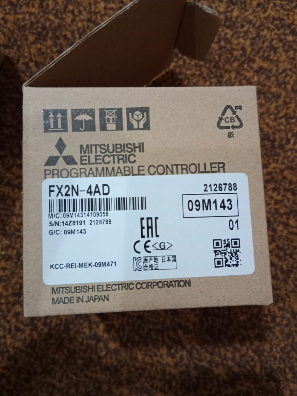 FX2N-4DA Mitsubishi PLC analog module (New) thumbnail 2