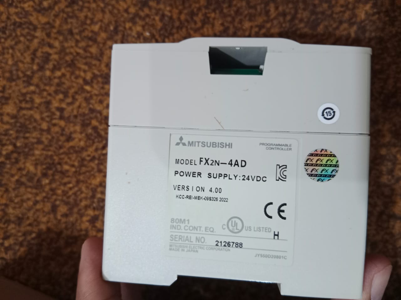 FX2N-4DA Mitsubishi PLC analog module (New) thumbnail 5