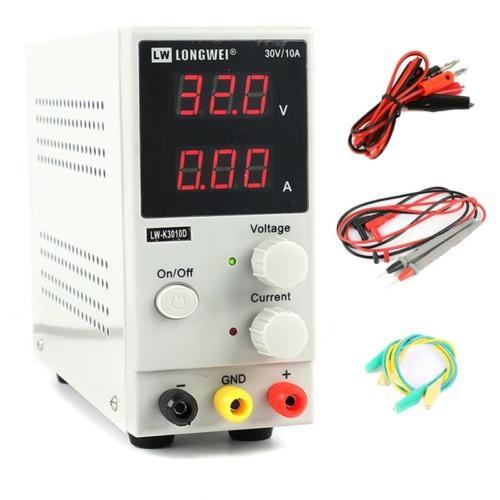 LW-3010D DC Switching Power Supply 30V 10A Mini Digital Regulated Laboratory Power Supply