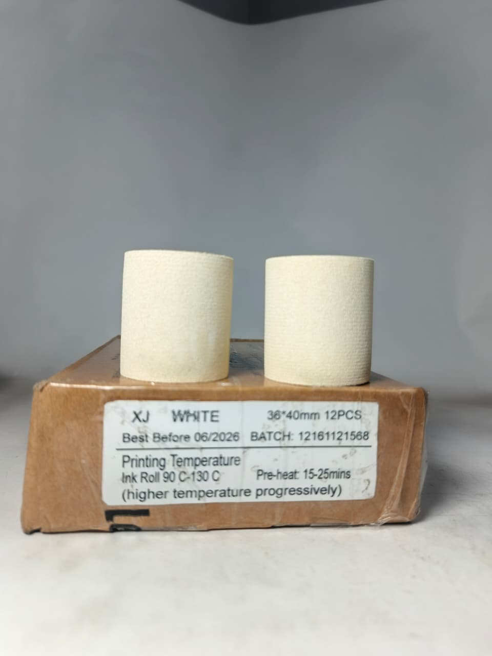 Industrial Hot Ink Roll | Coding & Date Printing Ink Roll in Pakistan - 36×40/ black thumbnail 4