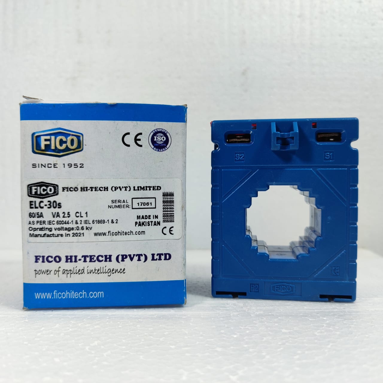 FICO HI-TECH Low Voltage Current/Toroidal Transformer in Pakistan - 600/5