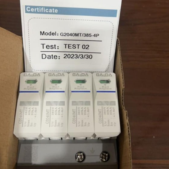 GA&DA G2040MT/385-4P, 280-4P Surge Protective Device SPD in Pakistan - 2P ac