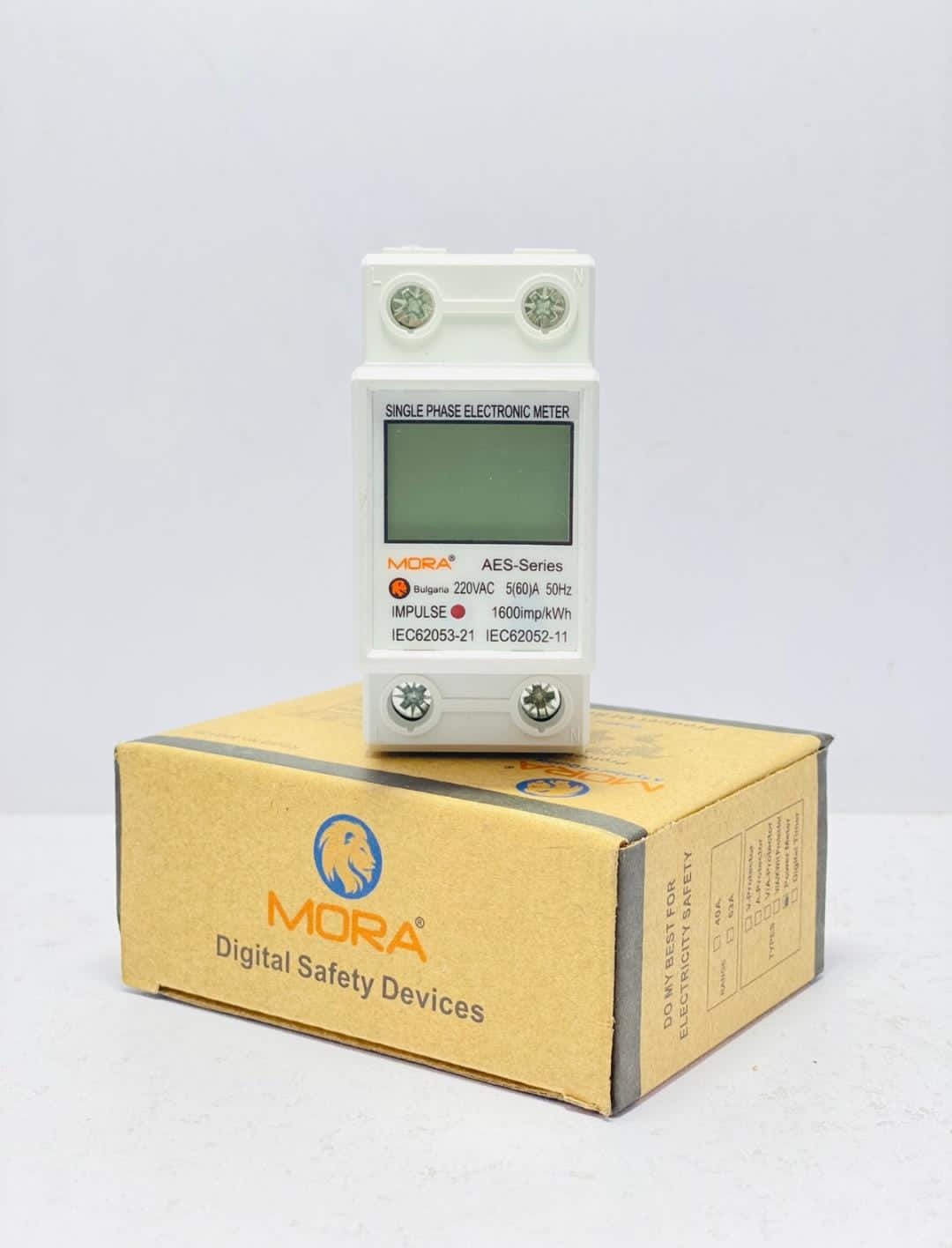 MORA AES-Series Digital Single Phase energy Meter sub meter  in Pakistan