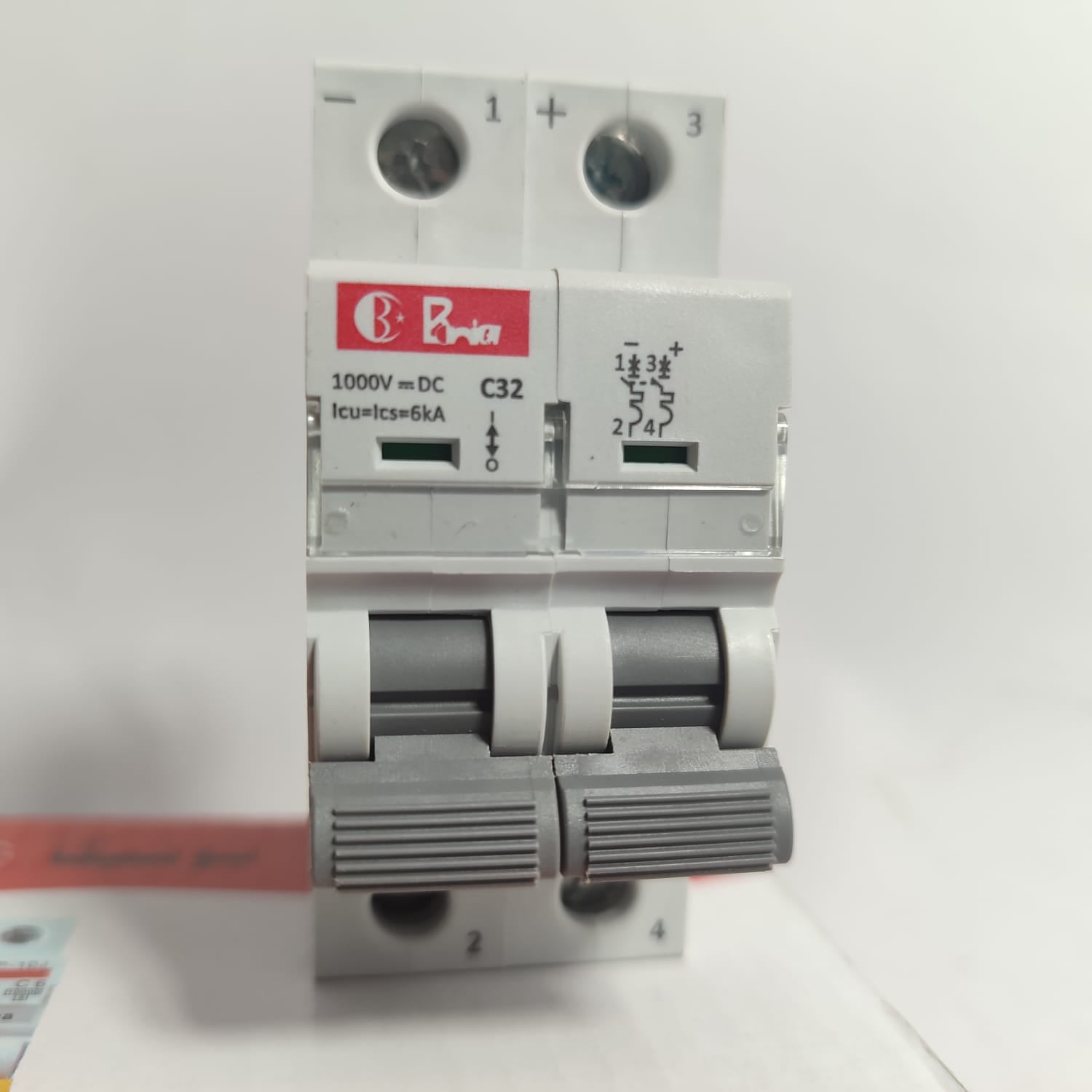 Boneega 1000V DC 2 Pole Circuit Breaker China Made in Pakistan - 2 Pole / 63A