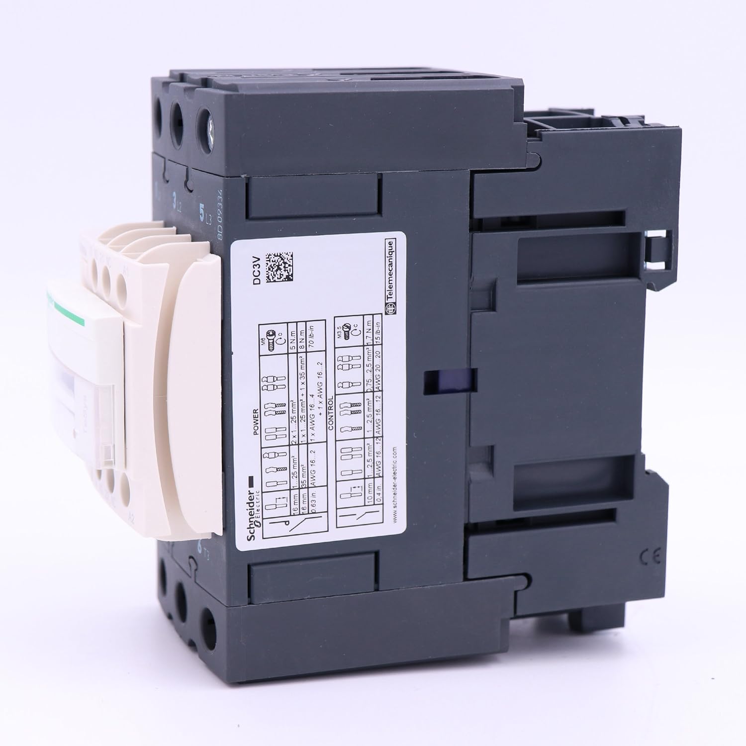 Schneider TeSys D LC1D65A 3P 65A 230V AC Contactor used item  in Pakistan thumbnail 3