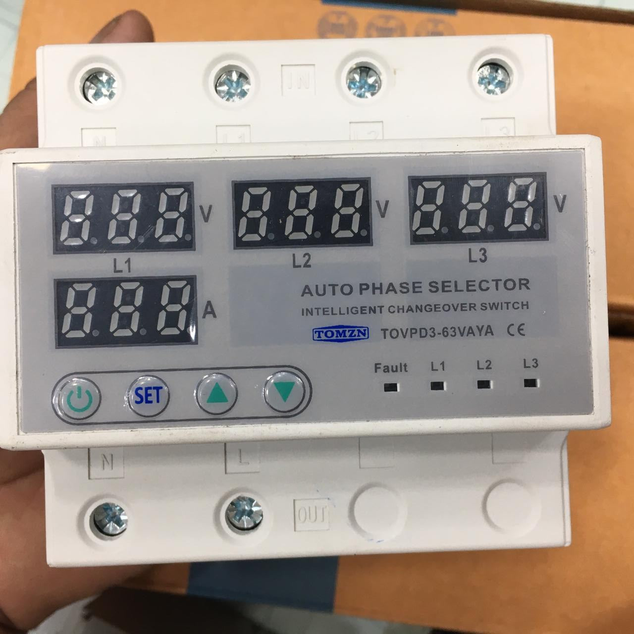 TOMZN TOVPD3-63VAYA Auto Phase Selector Switch in Pakistan - 63A