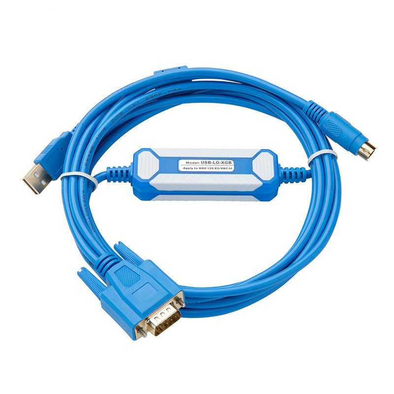 PLC Programming Cable Suitable For LG LS XBC XBM K7M Series Download Line USB-LG-XGB in Pakistan thumbnail 2