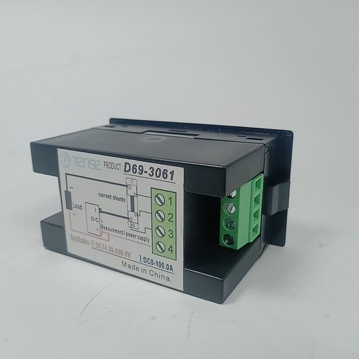 TENSE D69-3061 DC14-600v, Voltage, Current and Power Digital Meter in Pakistan thumbnail 4
