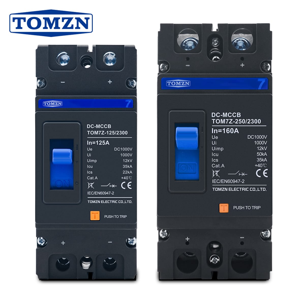 TOMZN DC-MCCB TOM7Z-125 in Pakistan - 200A