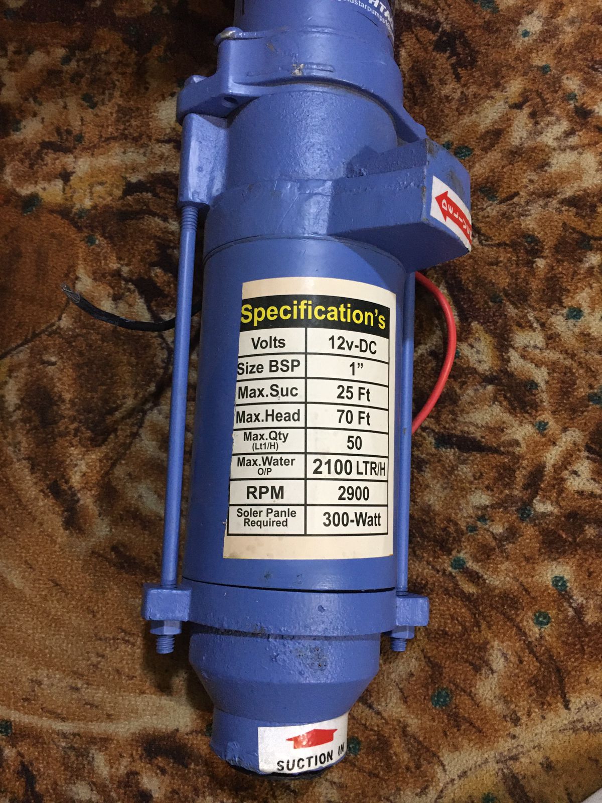 GOLD STAR Solar Donki Pump in Pakistan thumbnail 2