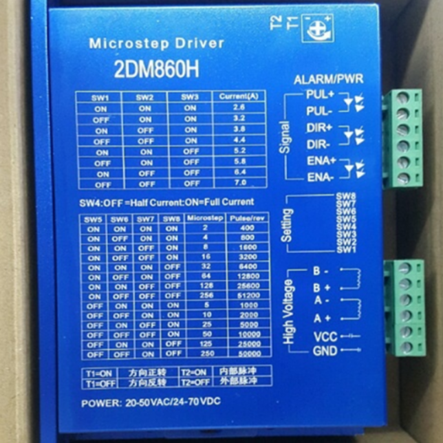 2DM860H Microstap 2 phase  stepper motor driver in Pakistan thumbnail 3