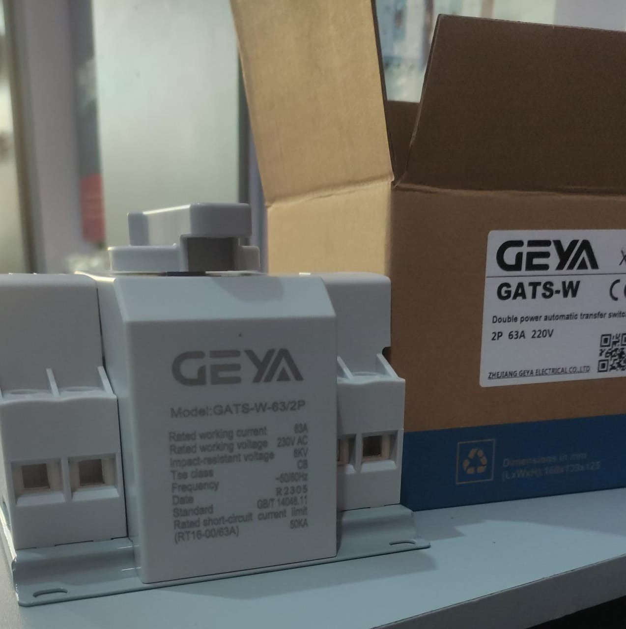 Geya 2 Pol, 4 Pol 63A  Double Power Automatic Transfer Switch in Pakistan - 4 Pol 63 A thumbnail 2