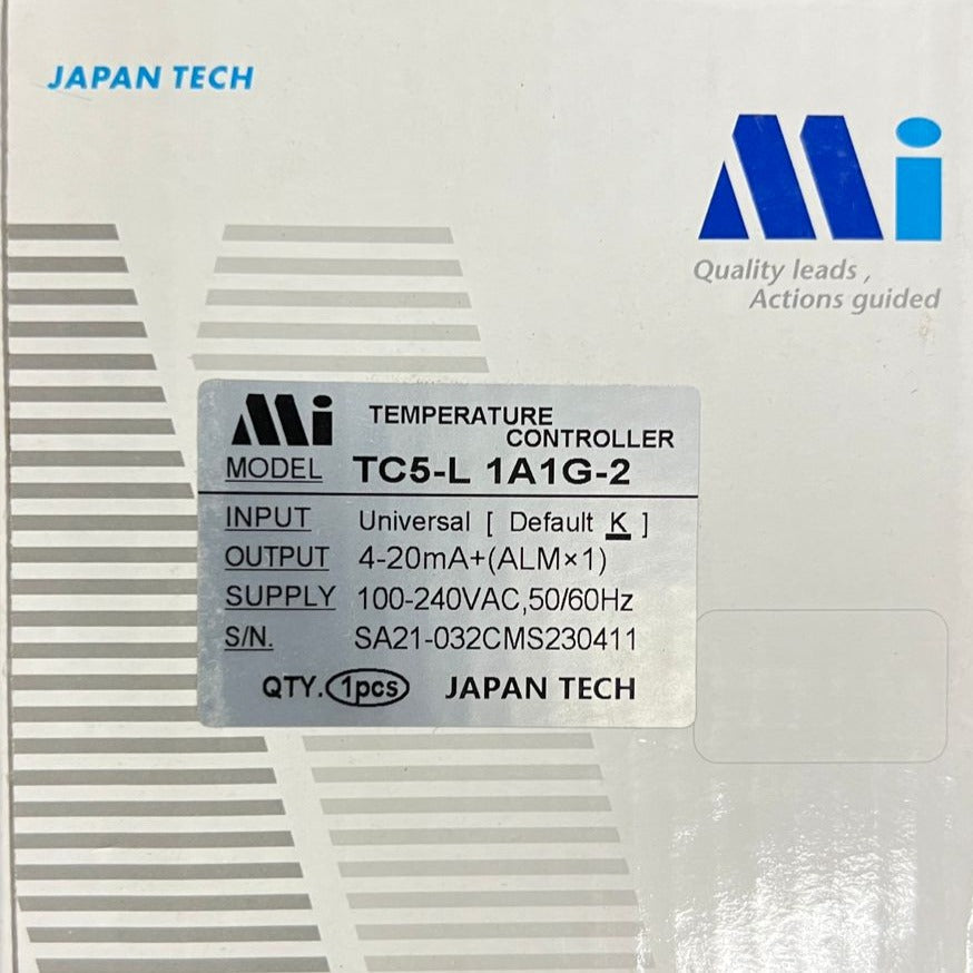 Mi TC5-L 1A1G-2  4 to 20mA Temperature controller in Pakistan - 72x72 thumbnail 2