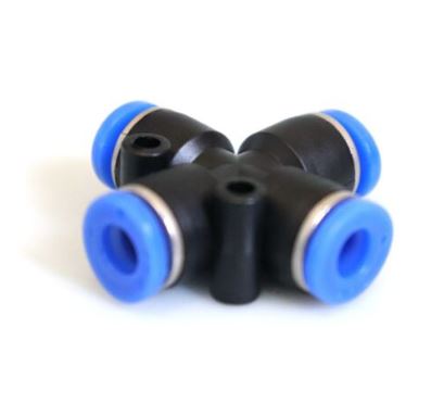 Pneumatic Quick Connector 4 Way Air Hose Connect wpx in Pakistan - 6mm/200yart