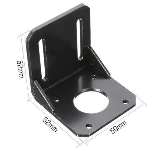 NEMA17 Stepper Motor Alloy Steel Mounting Bracket For CNC &amp; 3D Printer thumbnail 2