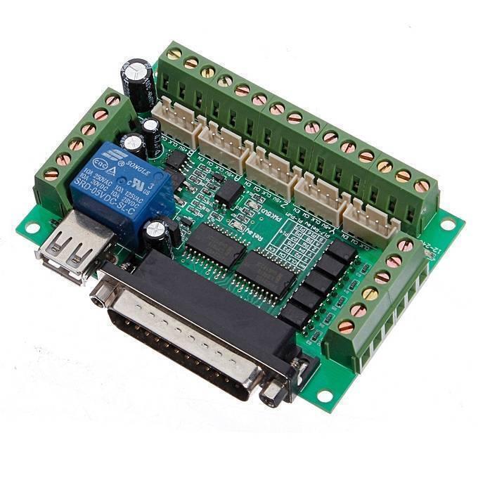 Mach3 Breakout Board 5 Axes CNC Breakout Board thumbnail 3