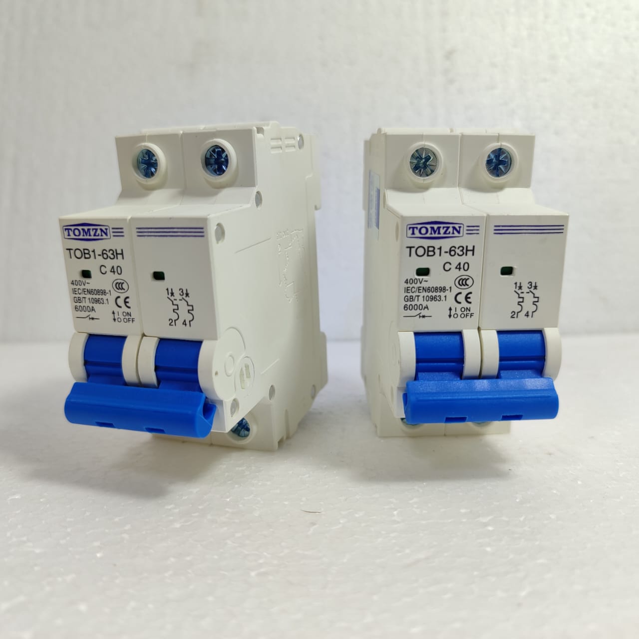 TOMZN TOB1-63H4P 2P C Type AC Mini Circuit Breaker in Pakistan - 75A thumbnail 6