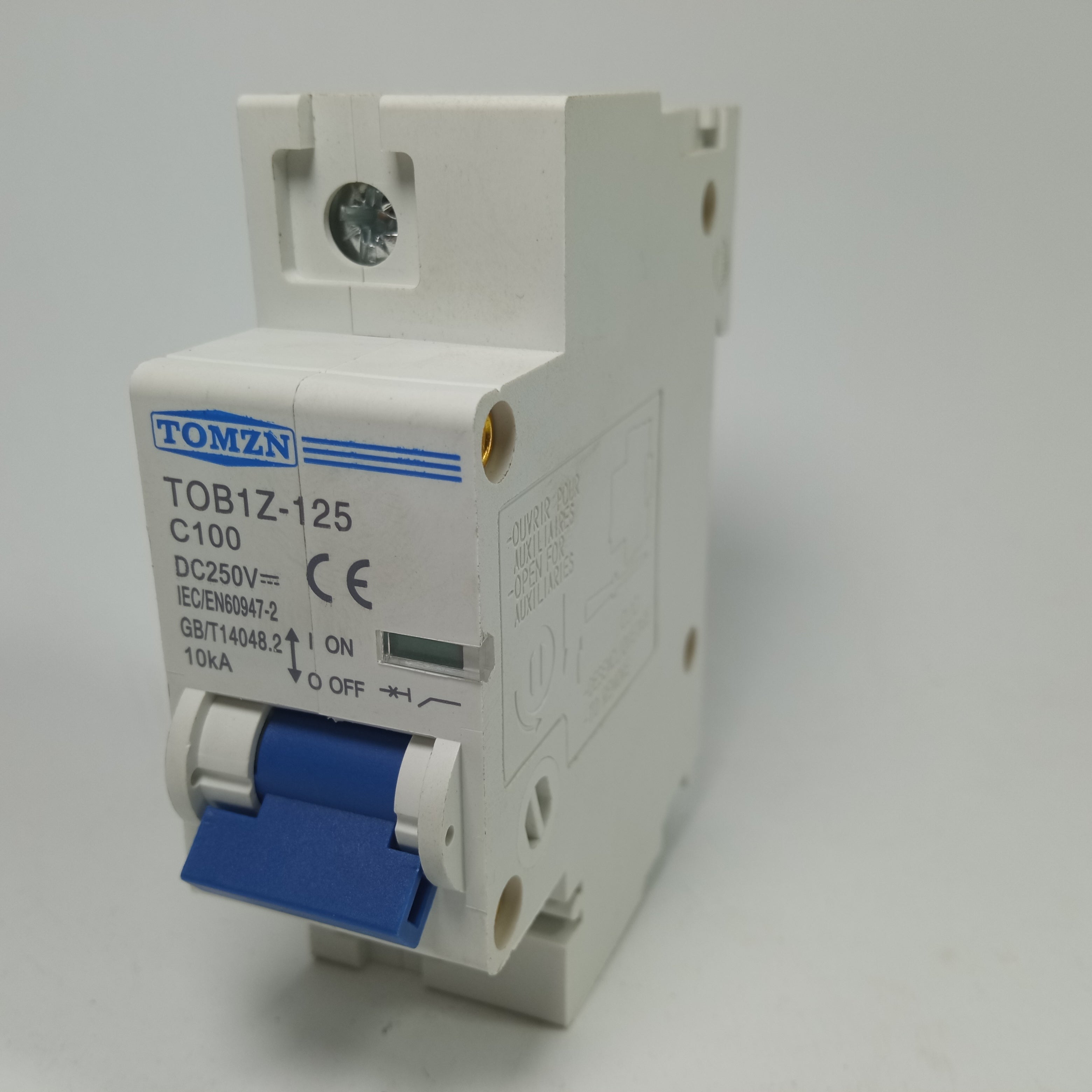 TOMZN TOB1Z-125 DC Circuit Breaker MCB Solar Fuse 250v Single Pole 1P in Pakistan thumbnail 2