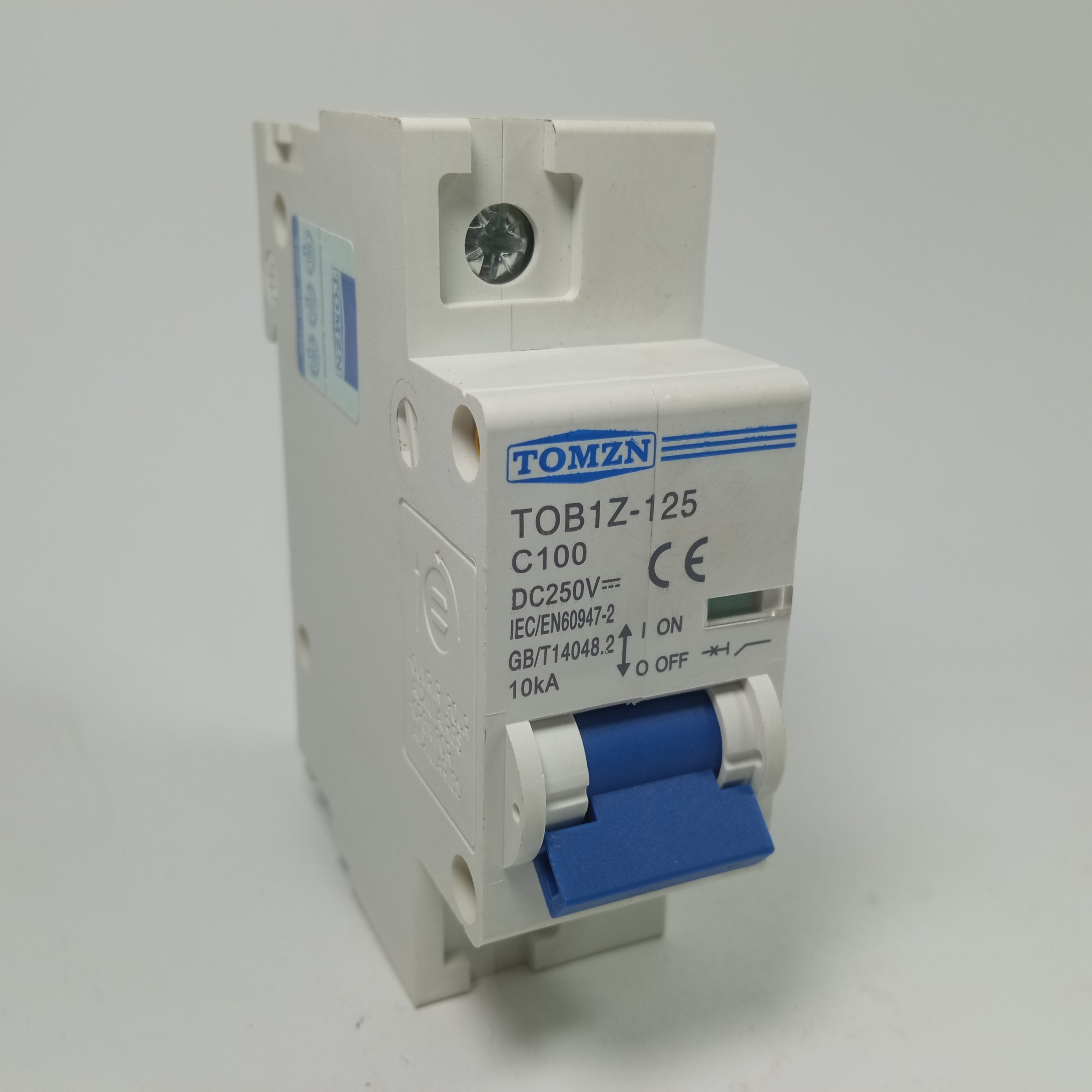 TOMZN TOB1Z-125 DC Circuit Breaker MCB Solar Fuse 250v Single Pole 1P in Pakistan thumbnail 3