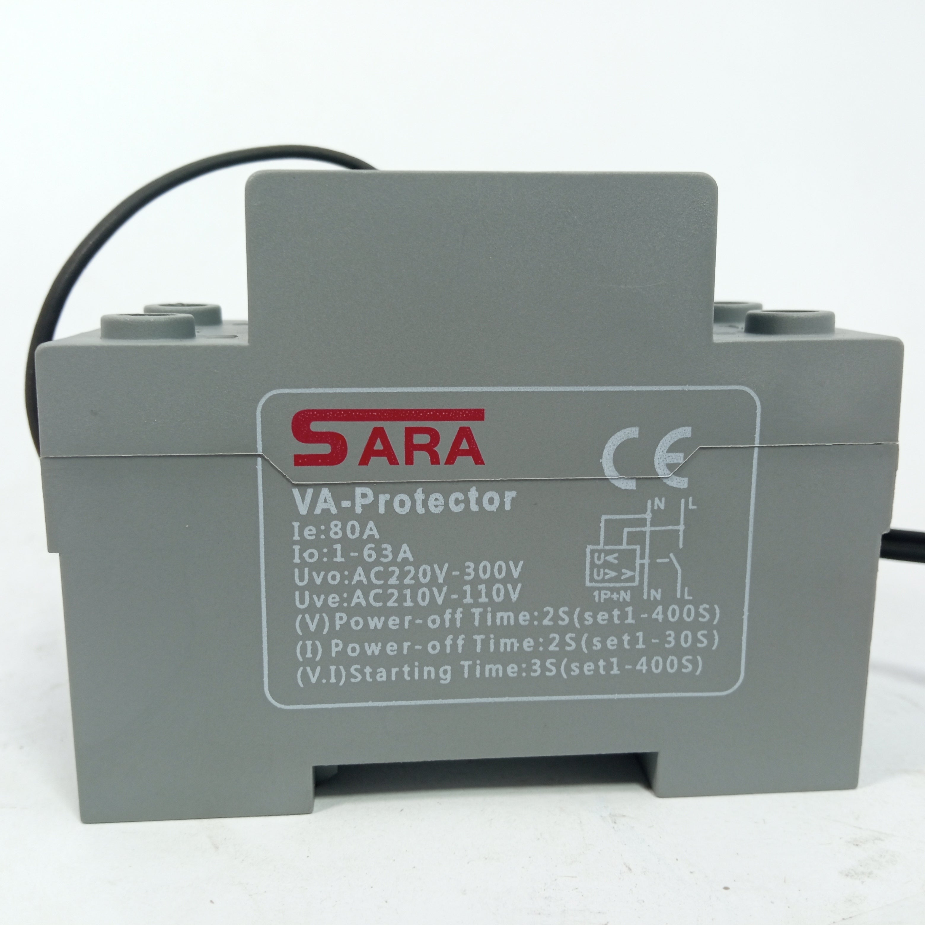 SARA Adjustable V/A Voltage Protector 63A in Pakistan thumbnail 6