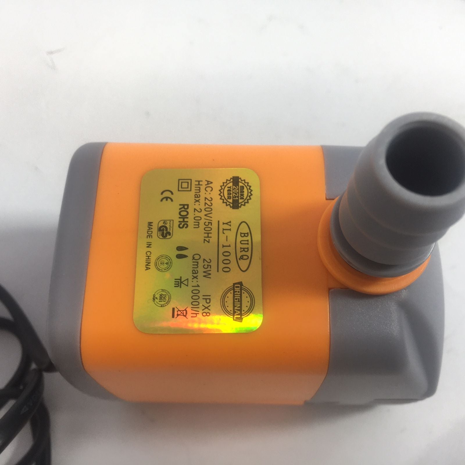 New Burq water pump 220-240v 25-watt water pump Original China in Pakistan thumbnail 3