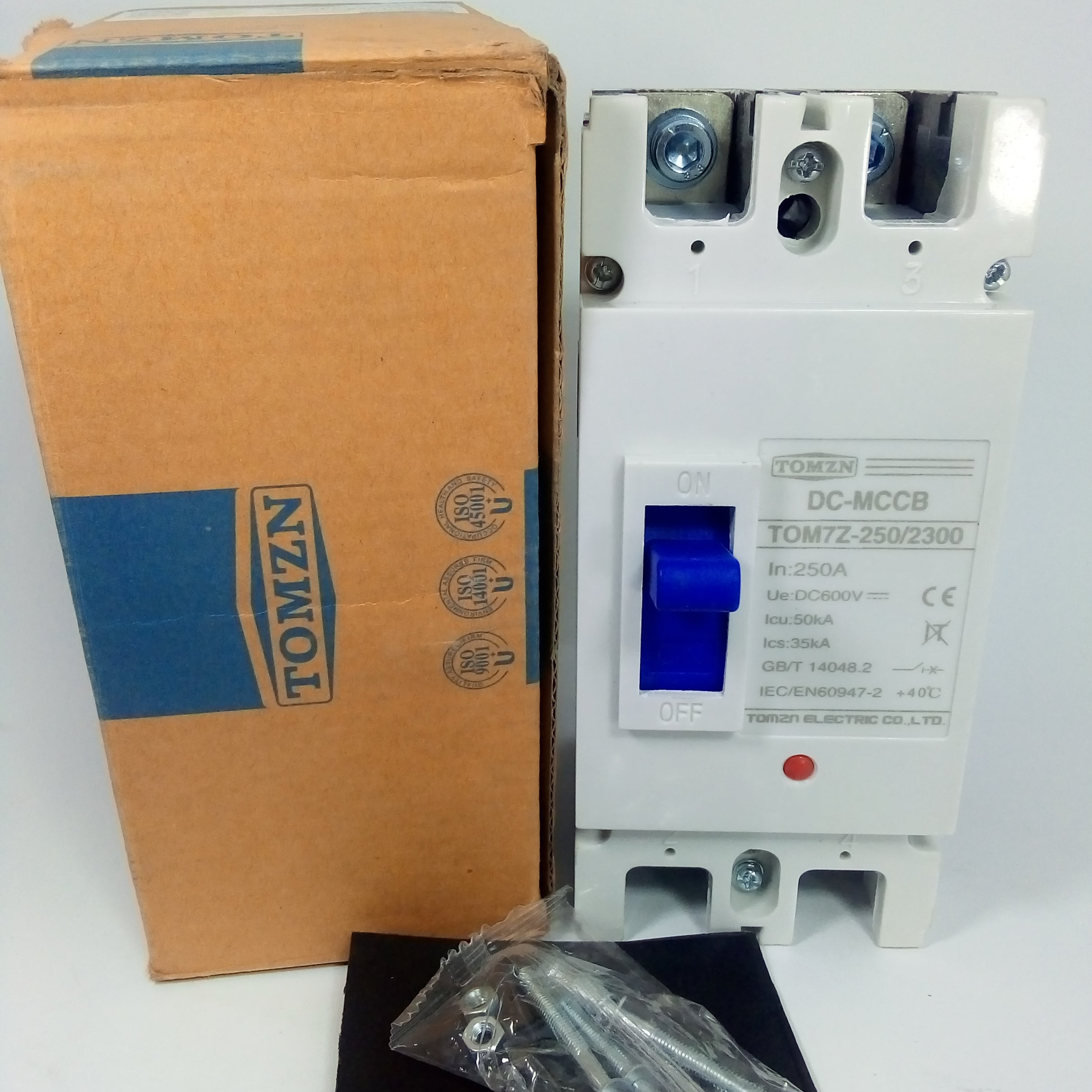TOMZN 2P  DC Solar Molded Case Circuit Breaker MCCB  for Solar  PV in Pakistan - 175A