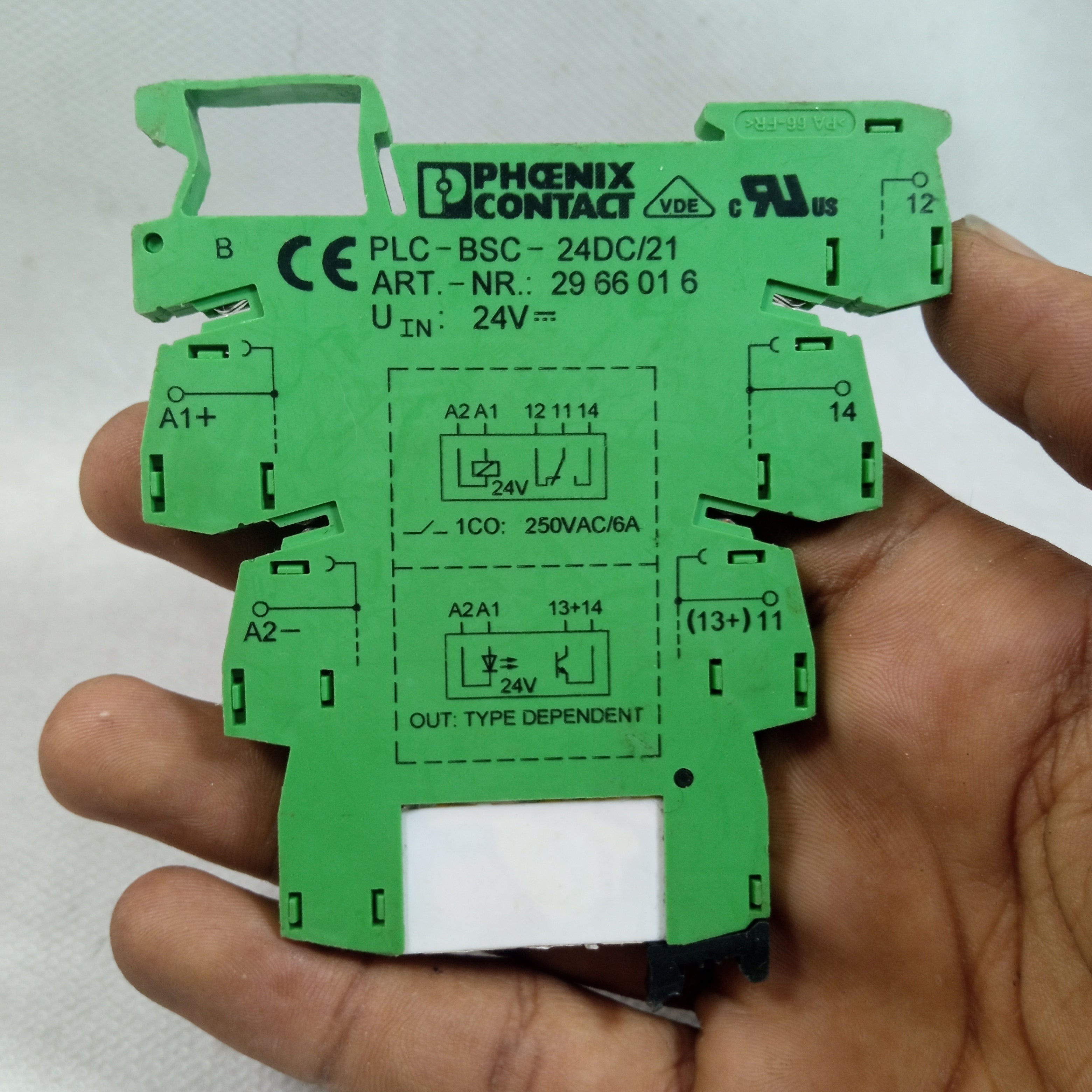 PHOENIX CONTACT PLC-BSC-24DC/21 TERMINAL BLOCK  in Pakistan thumbnail 5