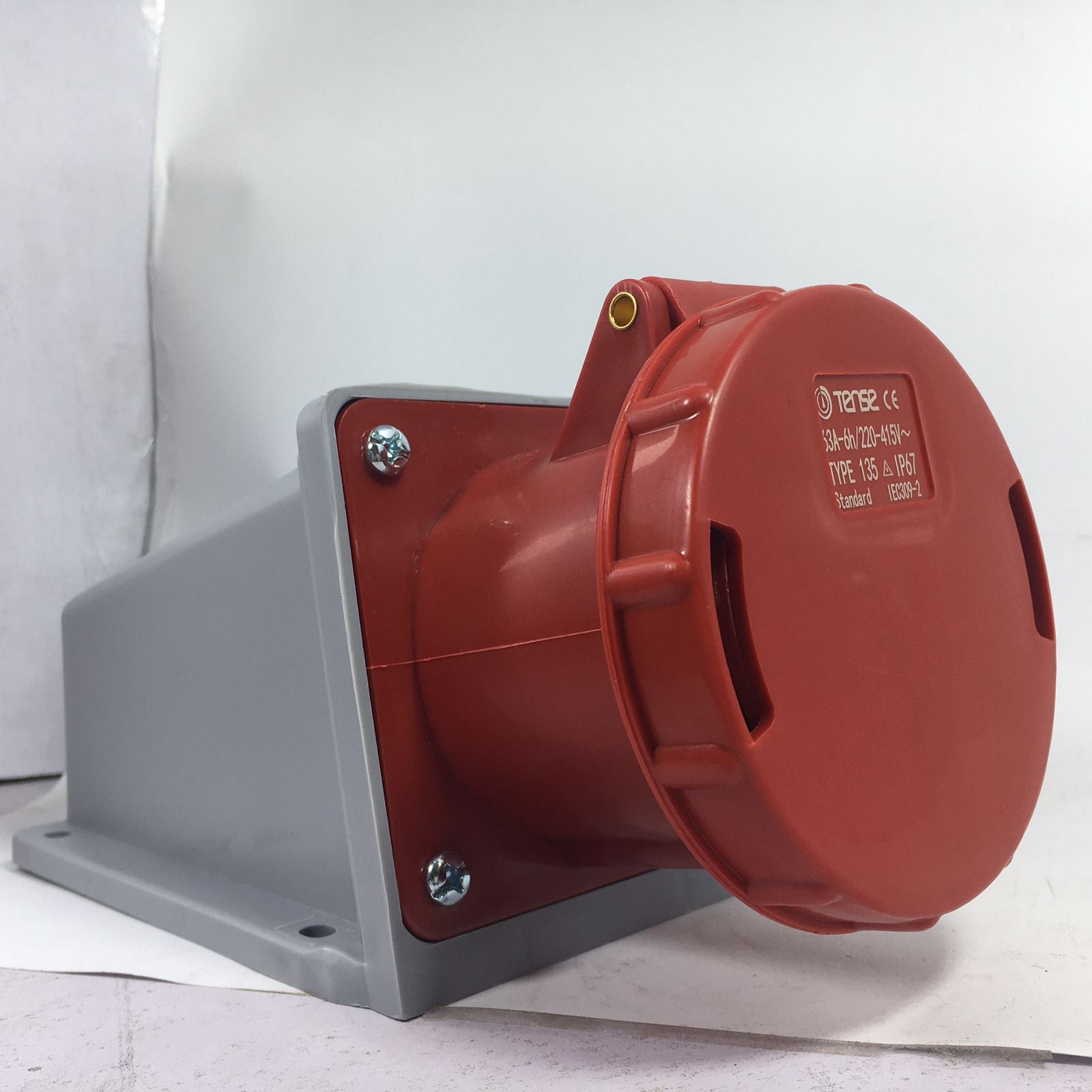 Tense 63Amp 5Pin Industrial Plug and Wall Socket in Pakistan thumbnail 4