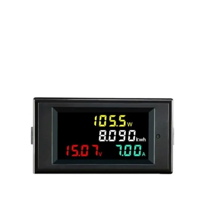 4 in 1 DC Solar Voltmeter Ammeter Power Shunt HD Color Screen D69-3061 in Pakistan thumbnail 2