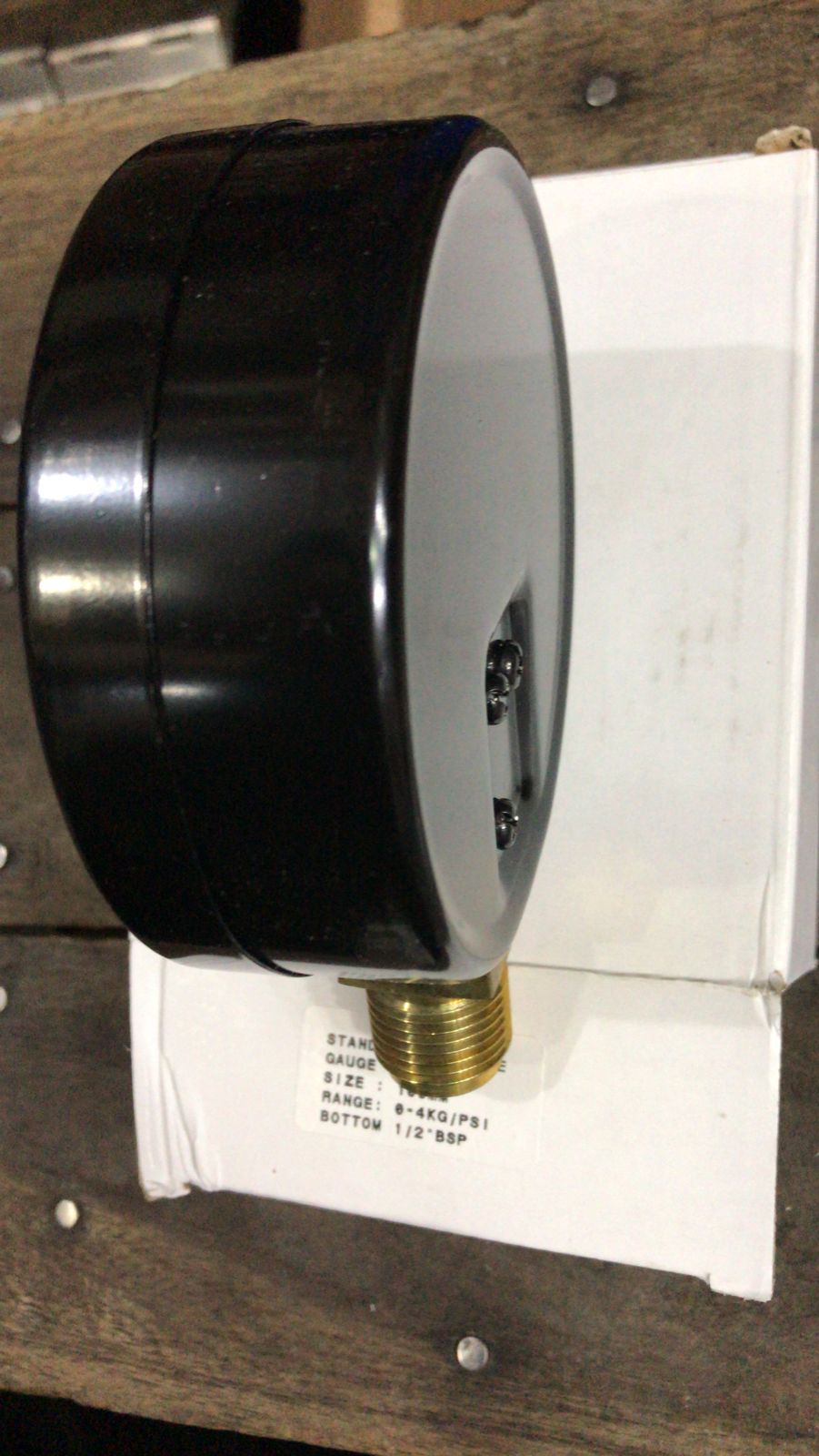 Standard Pressure Gauge  4 inch  in Pakistan - 100 BAR/1500PSI thumbnail 4