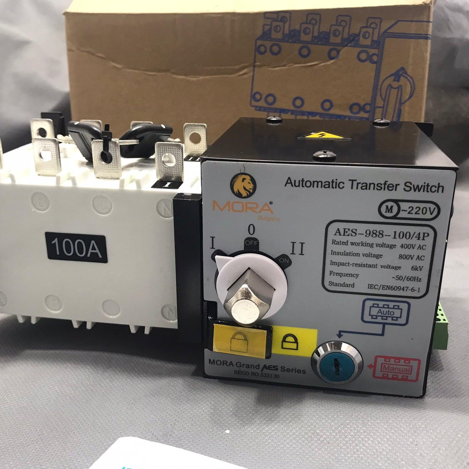 MORA Automatic Transfer Switch AES-988-100/4P in Pakistan