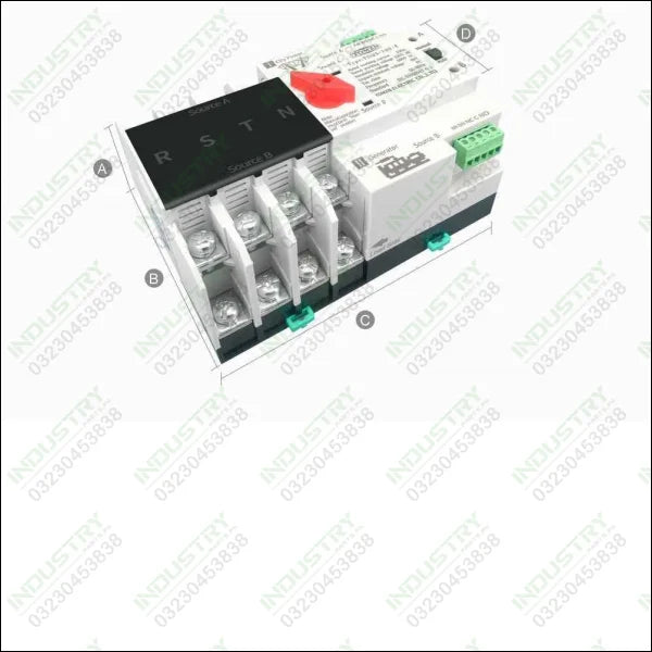 4P Three Phase ATS Dual Power Automatic Transfer Switch 125A in Pakistan thumbnail 2
