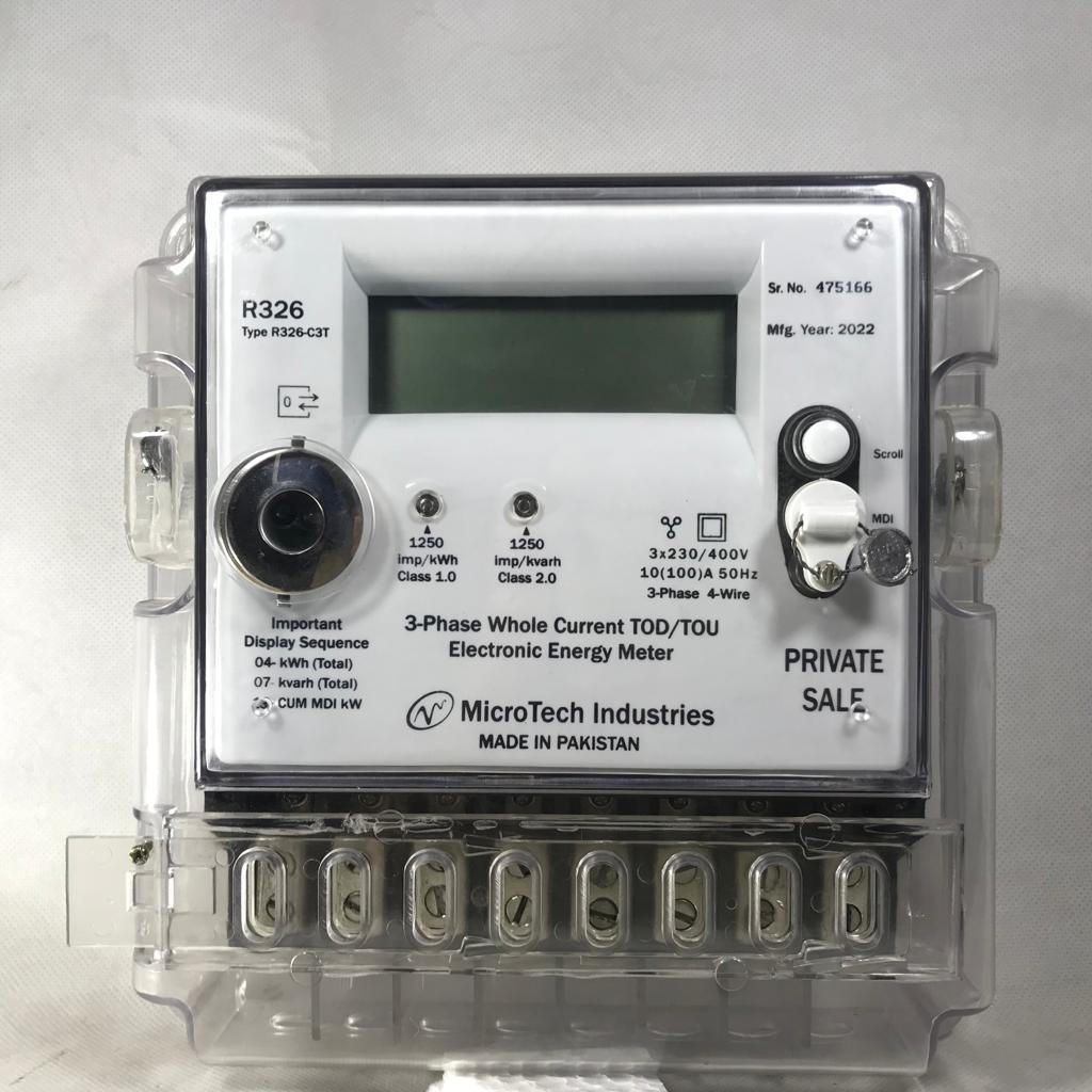 Micro 3phase  Electronic Energy Meter in Pakistan