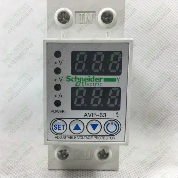 Schneider 63A Adjustable Over/Under Voltage Protection Relay in Pakistan - 63A thumbnail 2