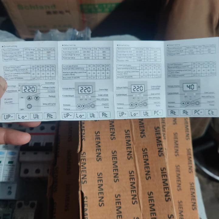 Schneider 63A Adjustable Over/Under Voltage Protection Relay in Pakistan - 63A thumbnail 6