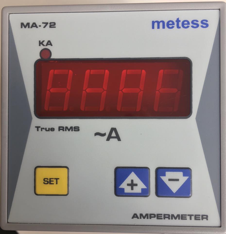 METESS Digital Amperemeter-Set Point in Pakistan - MAS-72 / 72x72 thumbnail 3