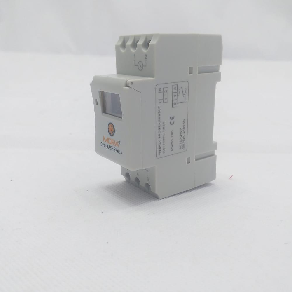 Mora AES 15A Weekly Programmable Digital Timer Switch in Pakistan thumbnail 4