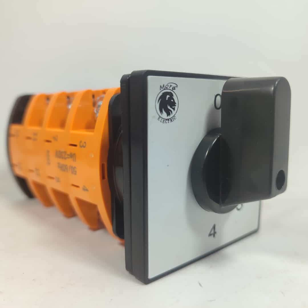 Mora Phase Selector Cam Switch 4 meter changeover switch in Pakistan - 50A thumbnail 4