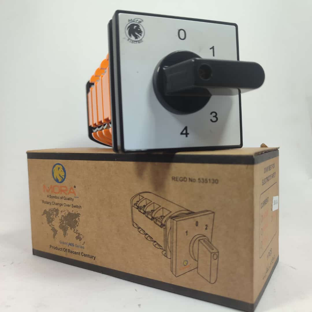 Mora Phase Selector Cam Switch 4 meter changeover switch in Pakistan - 75A