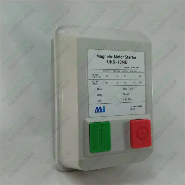UKQ-18MB MI DOL Magnetic Motor Starter in Pakistan - 28-40A (18.5kw) thumbnail 2
