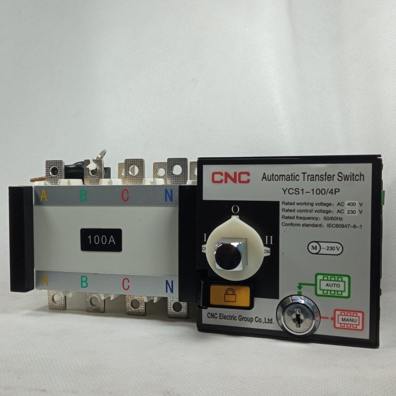 CNC YCS1 Electrical ATS Panel Board Automatic Transfer Switch in Pakistan - 4 Pole / 100A thumbnail 4