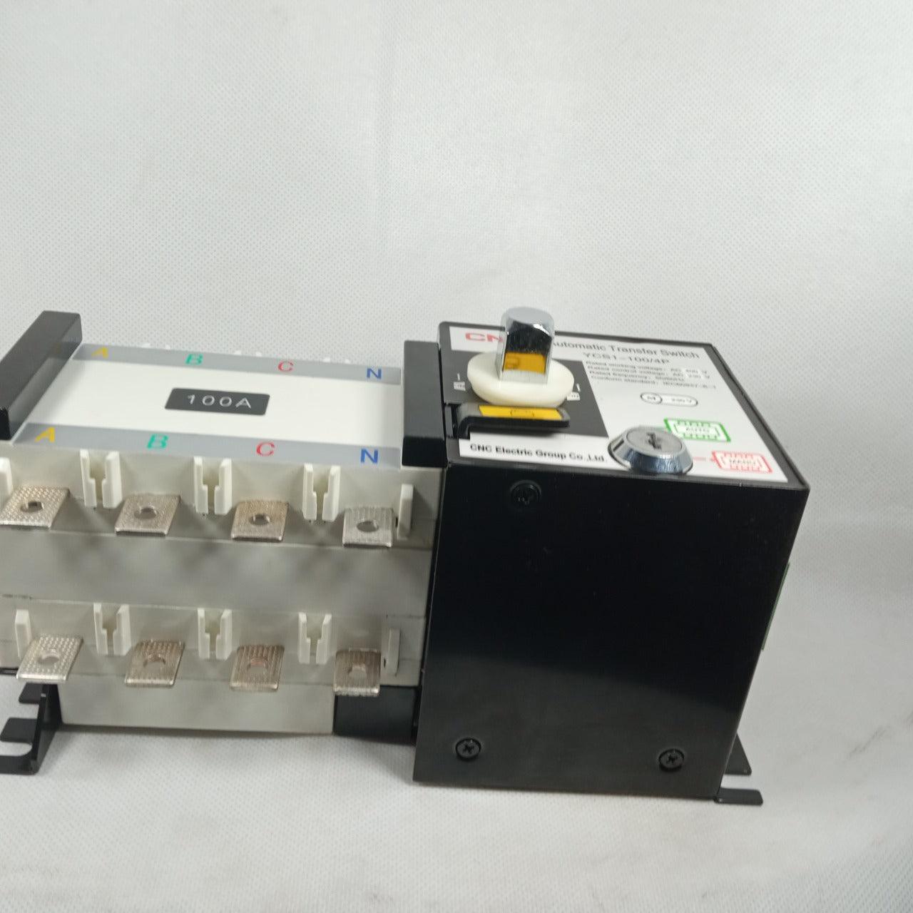 CNC YCS1 Electrical ATS Panel Board Automatic Transfer Switch in Pakistan - 4 Pole / 100A thumbnail 5