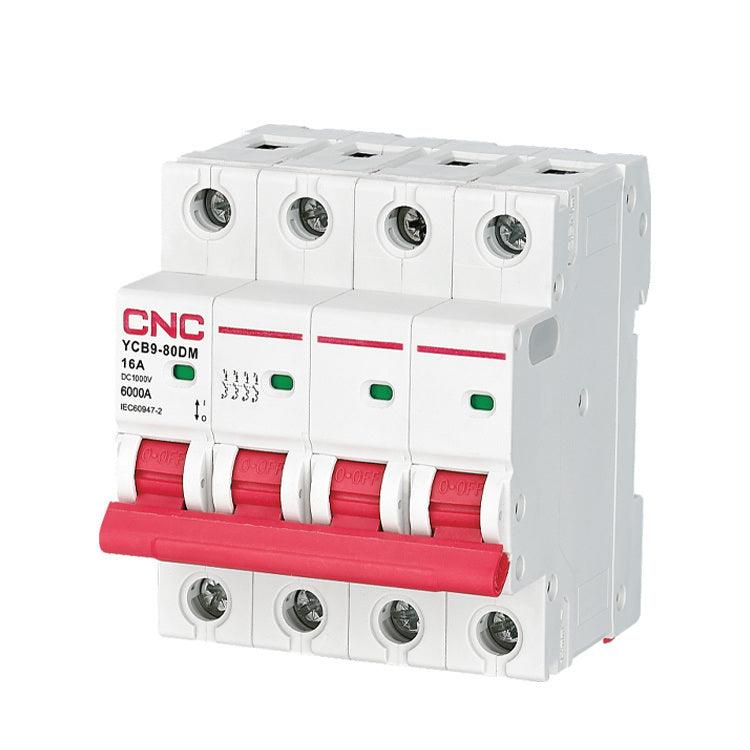 CNC DC Miniature Circuit Breakers YCB9-80DM in Pakistan - 2 Pole 500V DC / 40A
