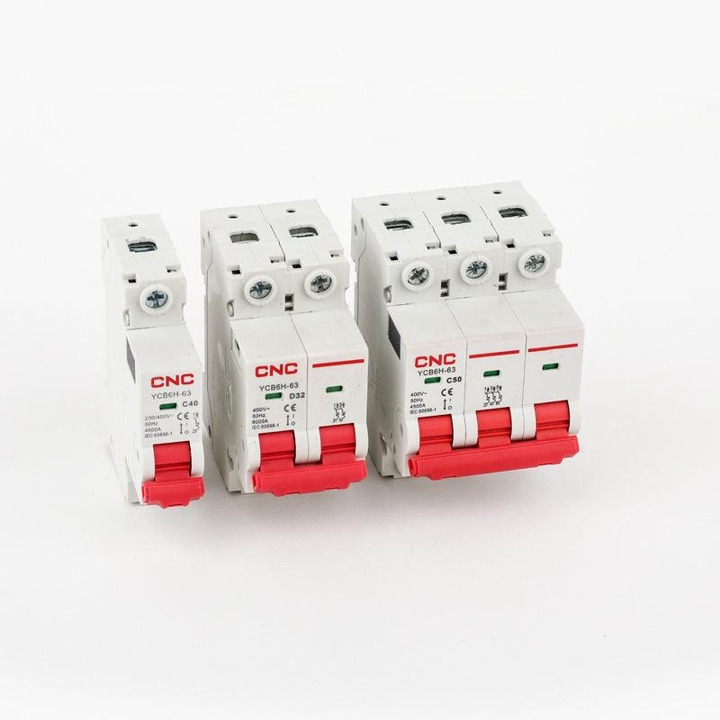 YCB6H-63 Miniature Circuit Breaker (MCB) in Pakistan - 1P / 10A thumbnail 3