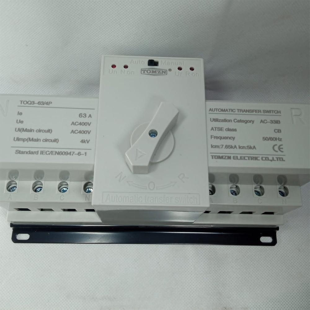 Tomzn TOQ3-63/4P 63A 4P 3-Phase Automatic Transfer Switch (ATS) in Pakistan - 160A thumbnail 6