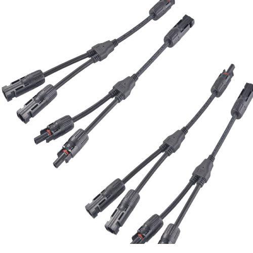 MC4 Y Branch Connector (Male/Female) for Parallel Solar in Pakistan - 2 in 1 thumbnail 2