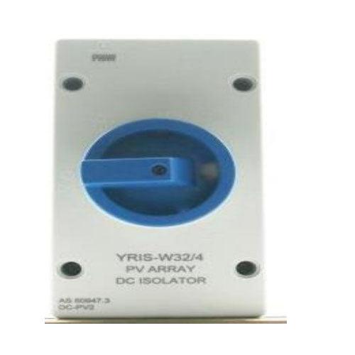 YRIS W32/4 Single String 1500V 32A 4P PV/DC Isolator Switch in Pakistan