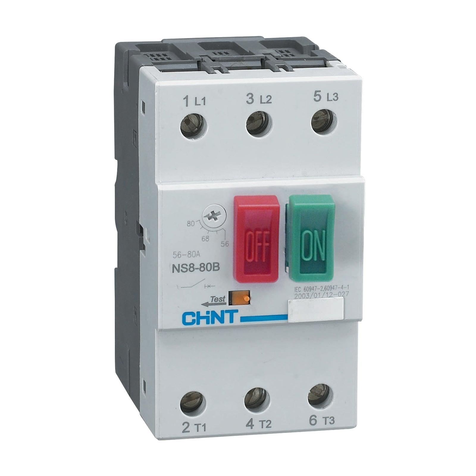 Chint Three Phase Circuit Breaker NS2-80  in Pakistan - 25-40