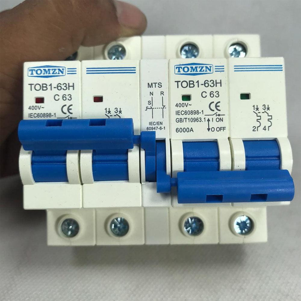 TOMZN high Quality  Change Over Switch Circuit Breaker type in Pakistan - 63A